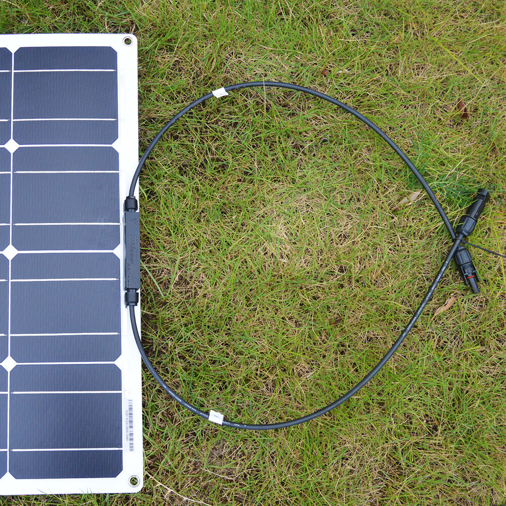 18V 100W-400W Flexible Solar Panel Kit with 12V Battery Charging Controller for RV, Car, Boat, Mobile