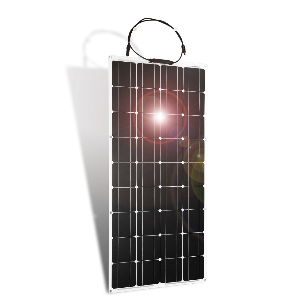 18V 100W-400W Flexible Solar Panel Kit with 12V Battery Charging Controller for RV, Car, Boat, Mobile