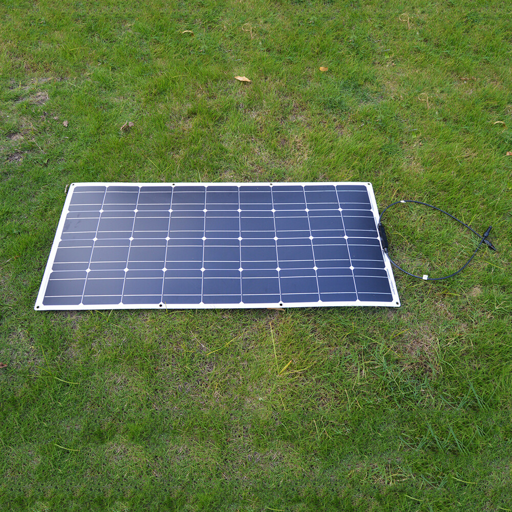 18V 100W-400W Flexible Solar Panel Kit with 12V Battery Charging Controller for RV, Car, Boat, Mobile