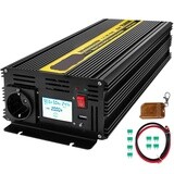 2500W &amp; 5000W Pure Sine Wave Power Inverter - DC 12V to AC 230V Converter for Home, RV, Off-Grid, and Solar Power Systems - High Efficiency and Reliable Performance