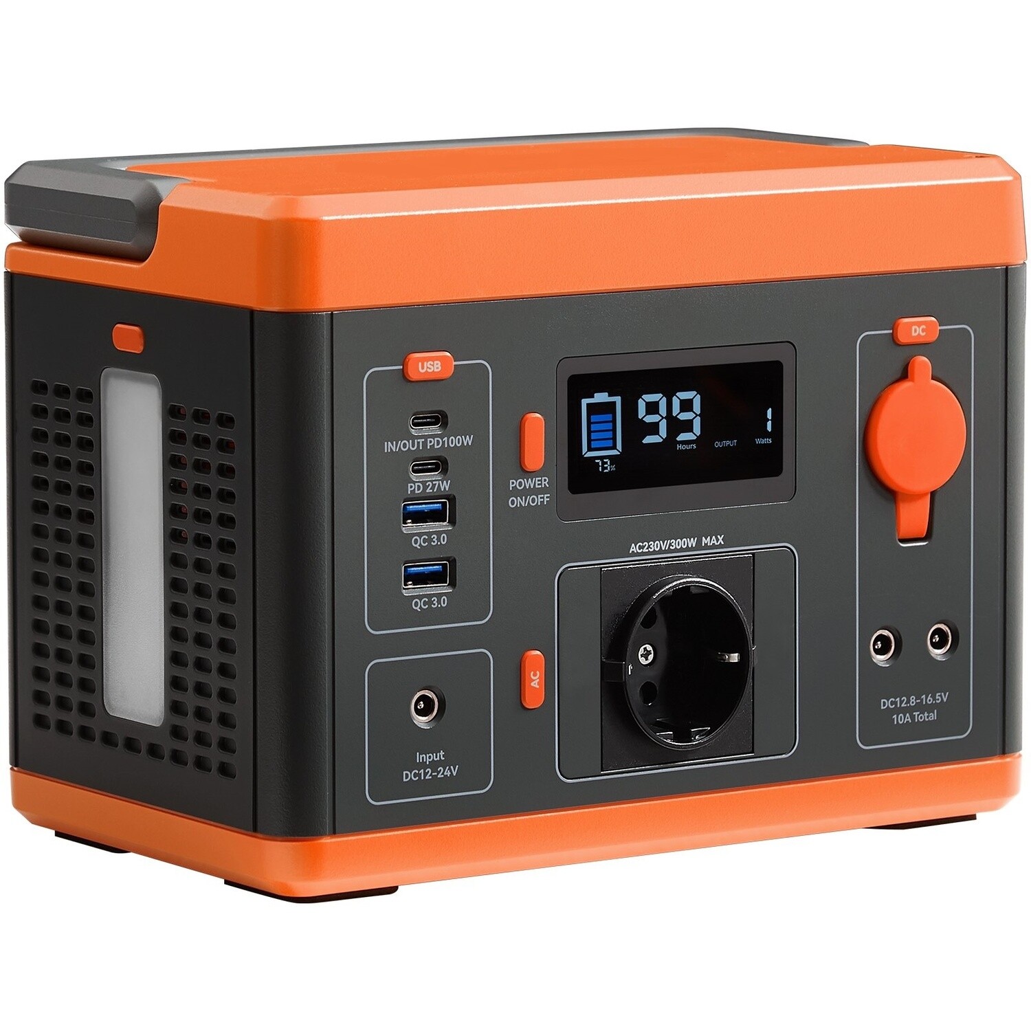 Portable Power Station Mobile Solar Generator with Backup Lithium Battery for Outdoor Camping RV