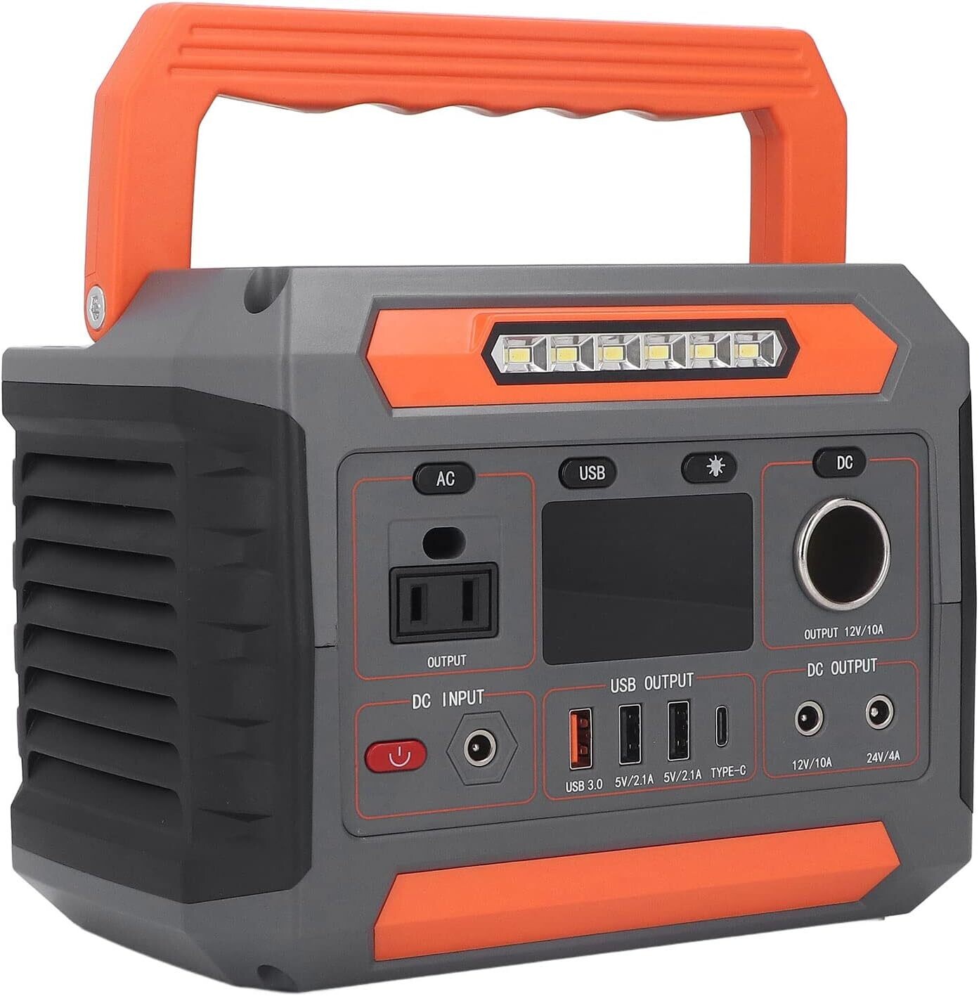 Portable Power Station Mobile Solar Generator with Backup Lithium Battery for Outdoor Camping RV