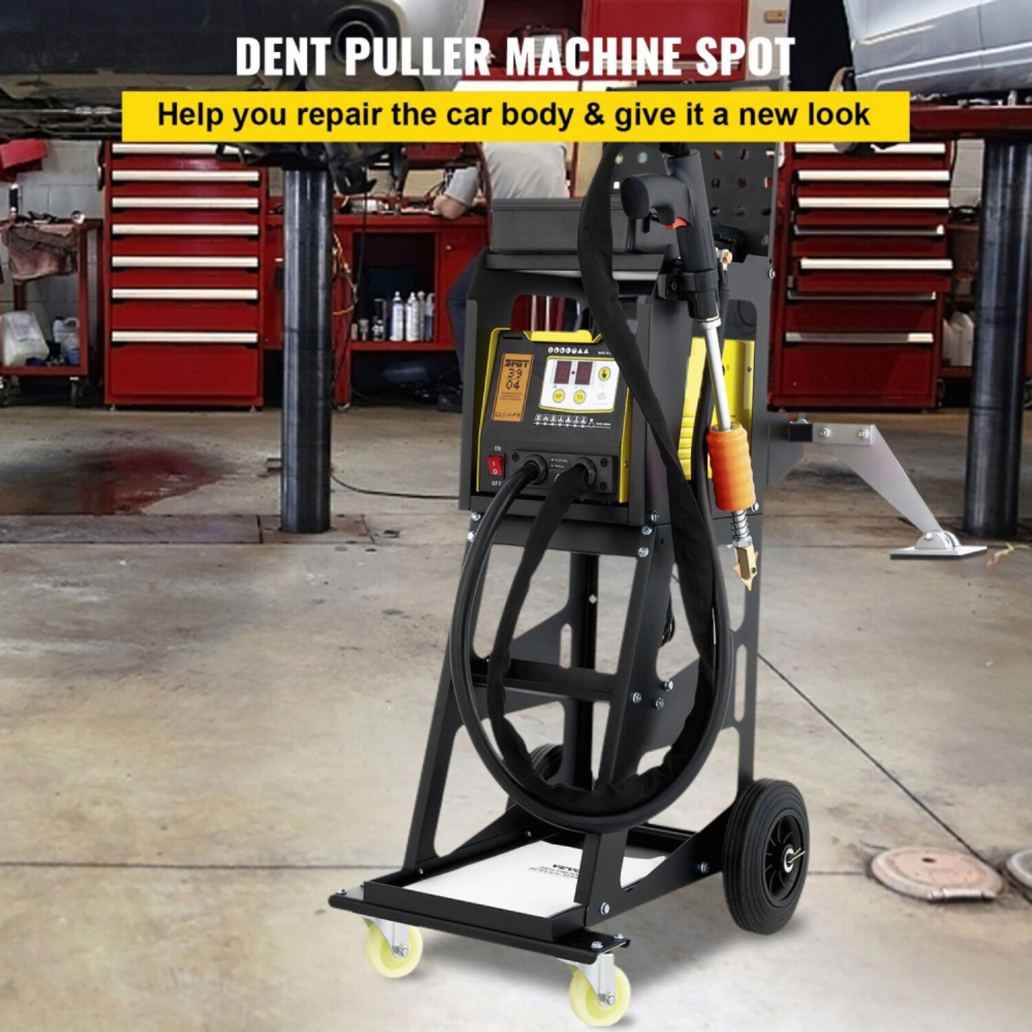Electric Auto Dent Puller Removal Machine Tool for efficient car dent repair, designed for quick and easy dent removal.
