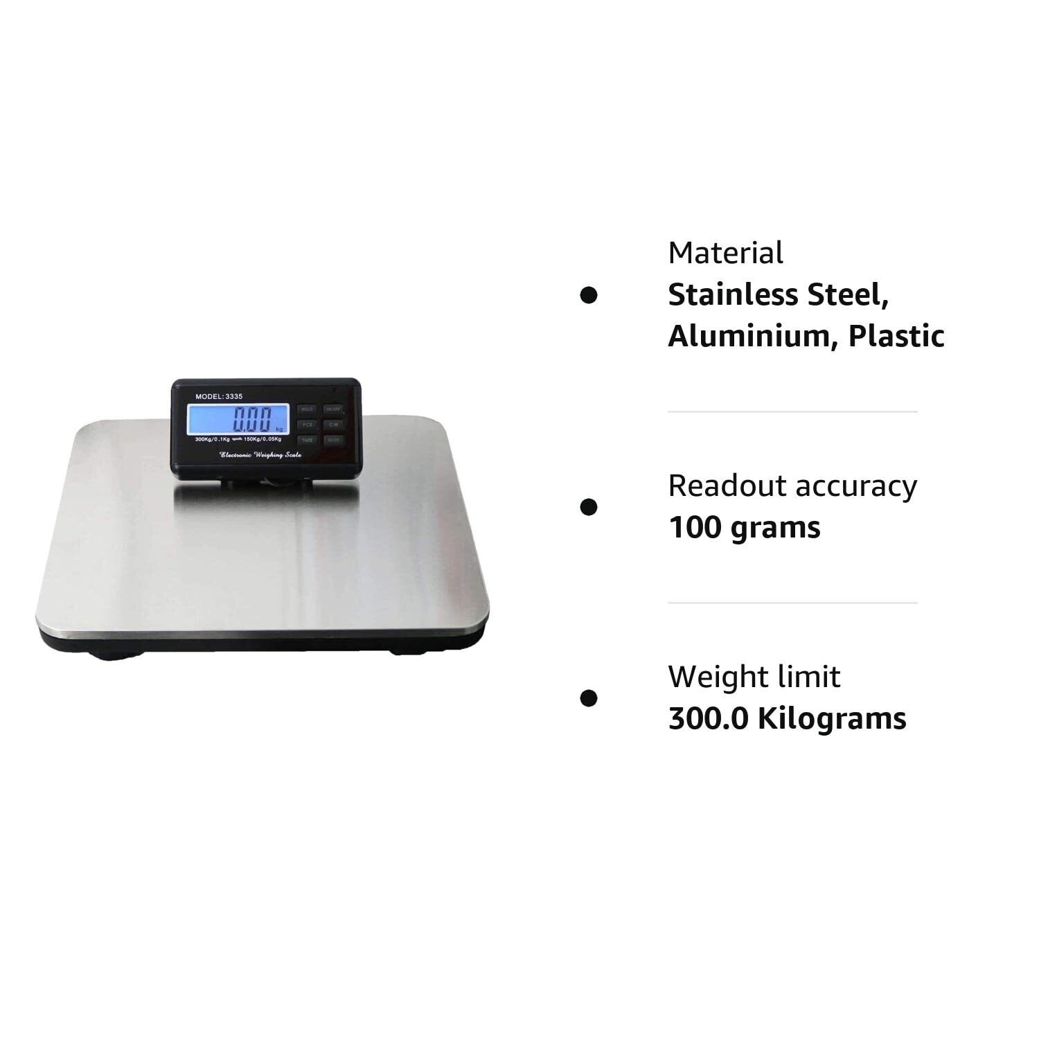 Large Digital Heavy Duty Stainless Steel Postage Parcel Shipping Weight