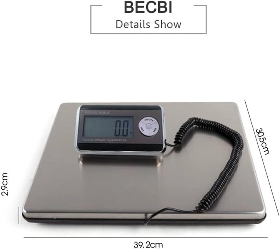 Large Digital Heavy Duty Stainless Steel Postage Parcel Shipping Weight