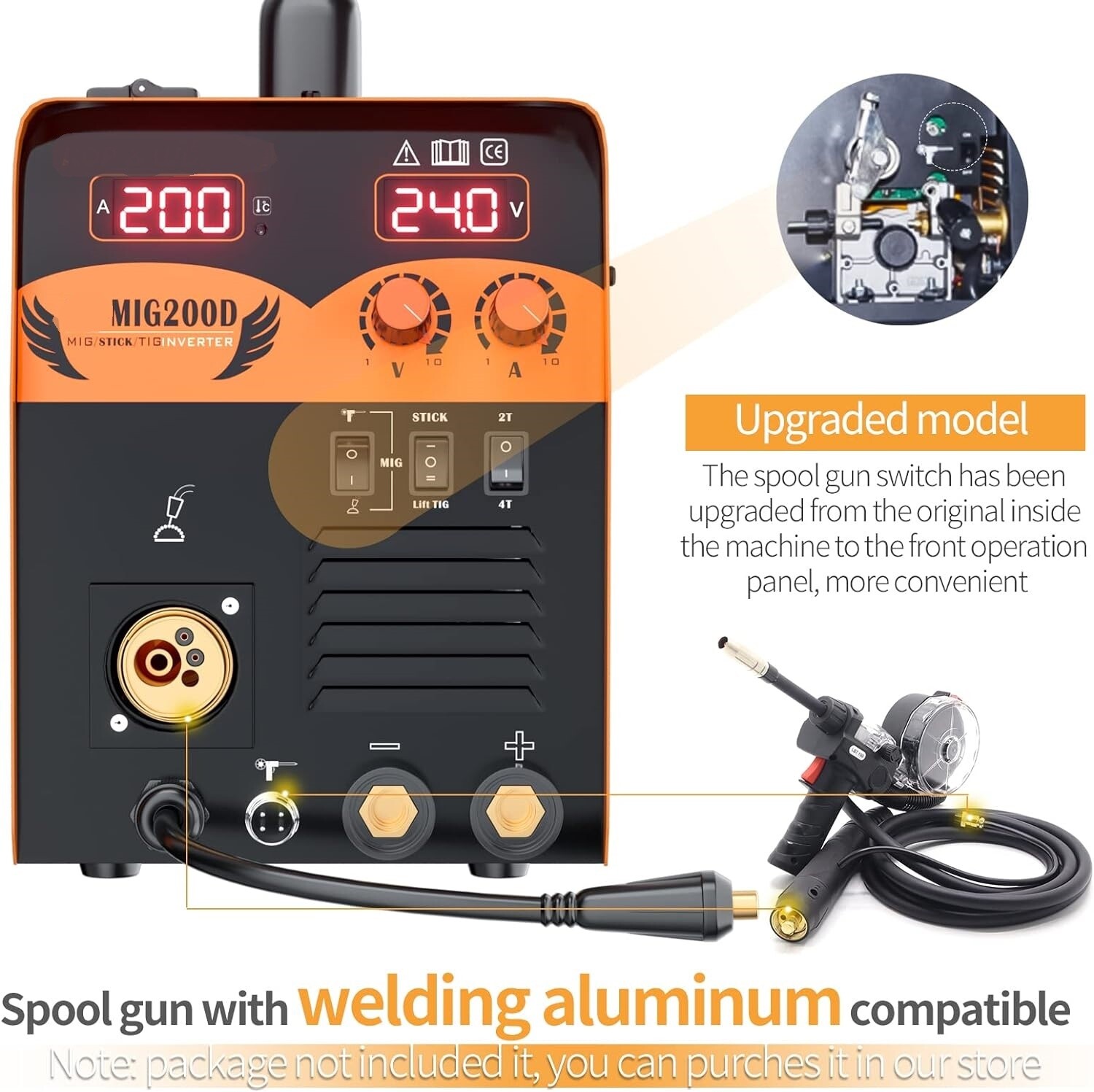 Combo Portable Digital Display Spot Welding Machine, Inverter Plasma Cutter, and Metal Repairing Equipment for Automotive and Industrial Use