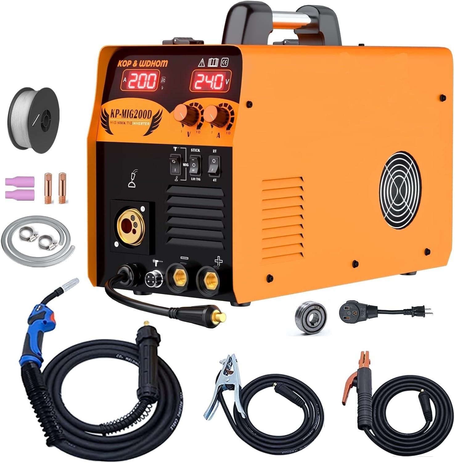 Combo Portable Digital Display Spot Welding Machine, Inverter Plasma Cutter, and Metal Repairing Equipment for Automotive and Industrial Use