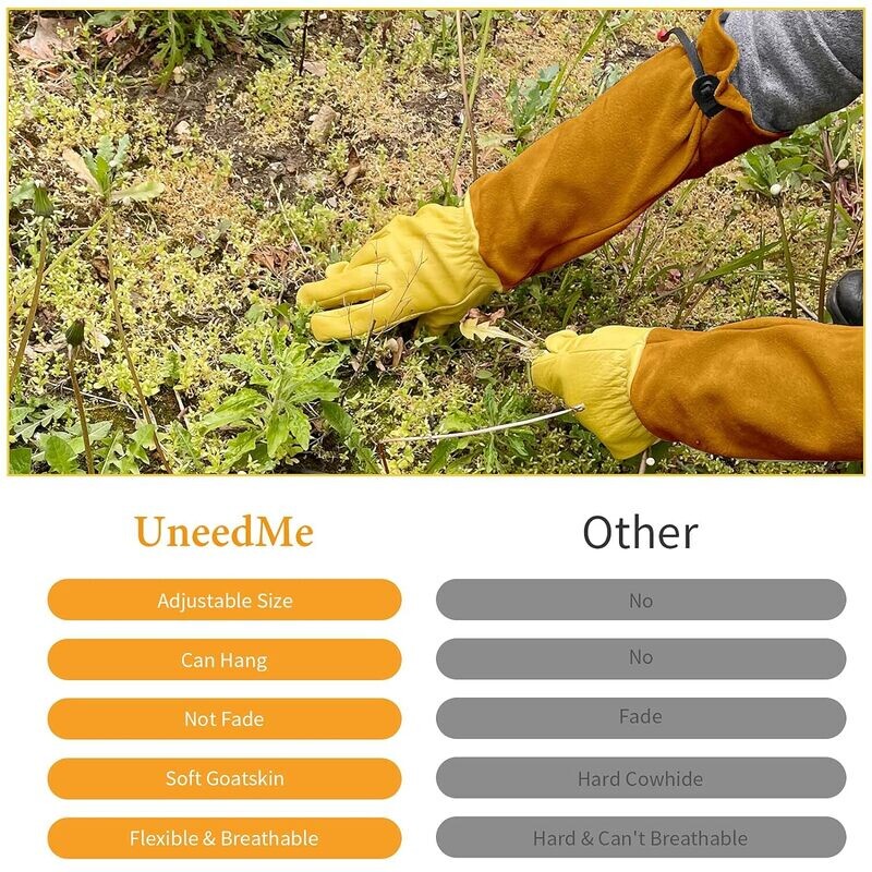 Planting gloves Heavy Duty Gardening Gloves for Men and Women for pruning roses that are thorn-proof