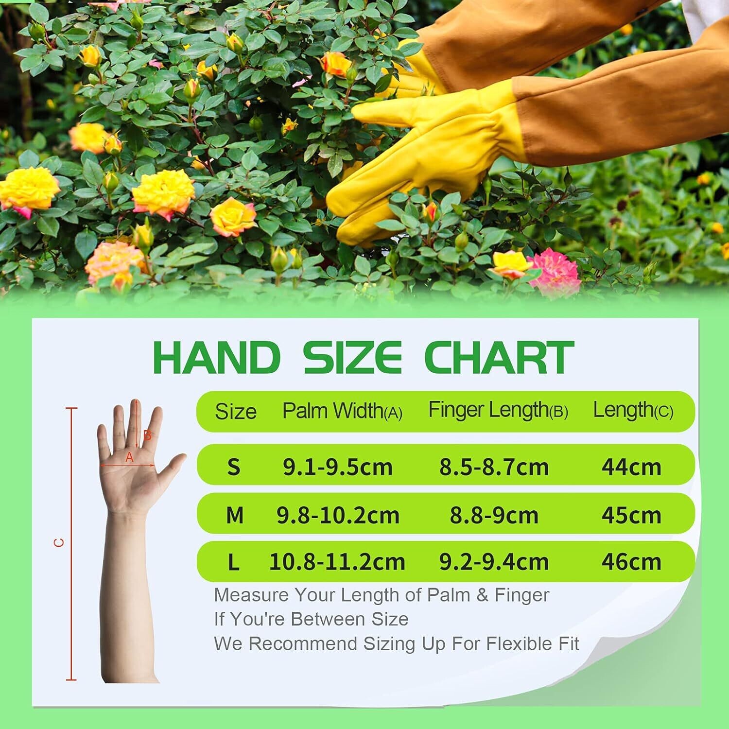 Planting gloves Heavy Duty Gardening Gloves for Men and Women for pruning roses that are thorn-proof