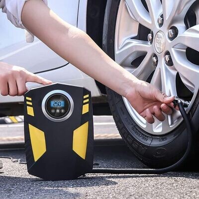 Portable Air Compressor Car Tyre Pump Automatic 12V Electric Air Pump