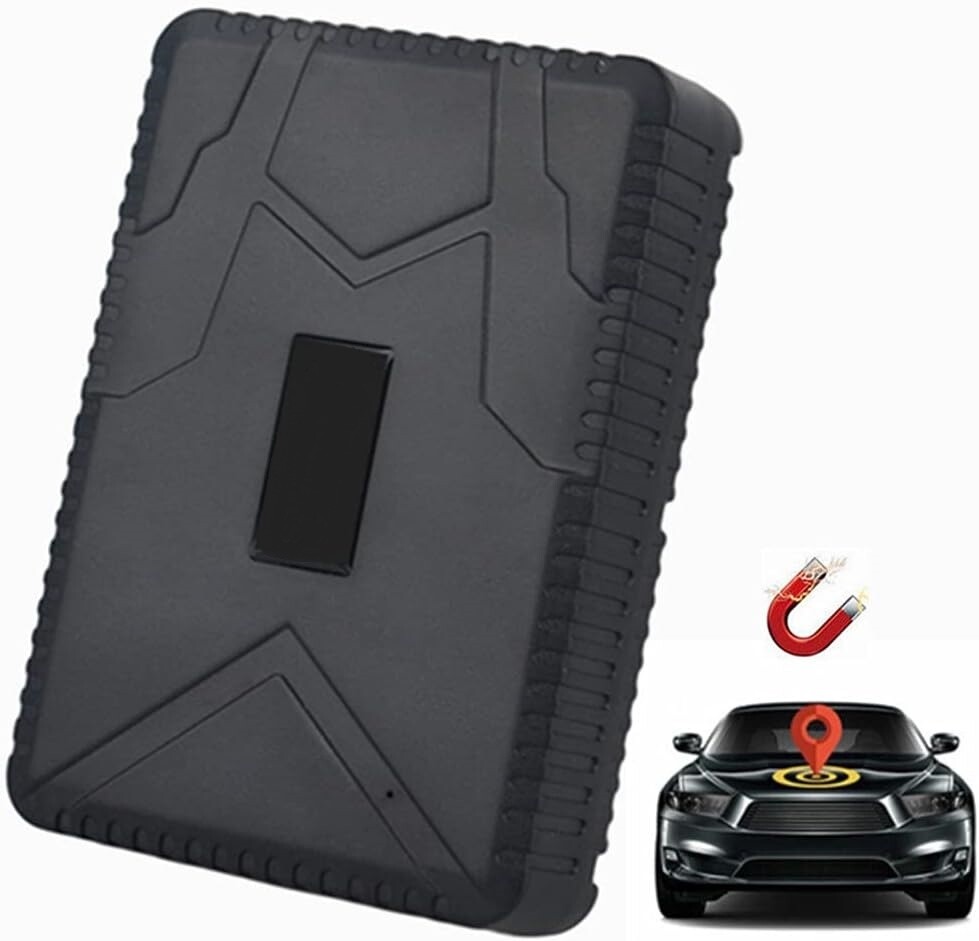 GPS Tracker for World-Wide Real-Time Tracking, Fixed Magnet, Secure Placement, Long Battery Life