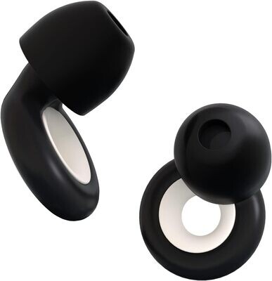 18dB Noise Reduction Ear Plugs for High Fidelity Hearing Protection for DJs, Festivals, Concerts, and Nightlife