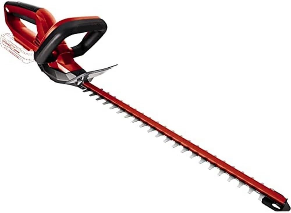 18V Cordless Hedge Trimmer with Laser-Cut Diamond-Ground Steel Blades for Smooth, Precision Trimming