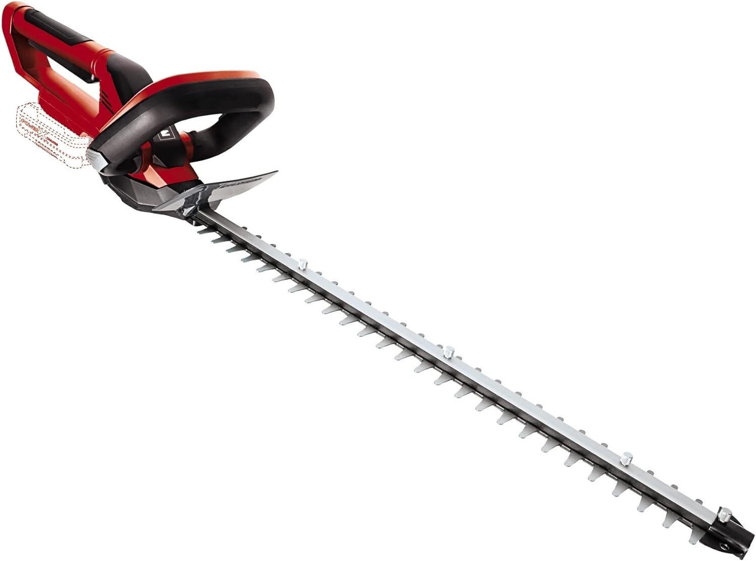18V Cordless Hedge Trimmer with Laser-Cut Diamond-Ground Steel Blades for Smooth, Precision Trimming