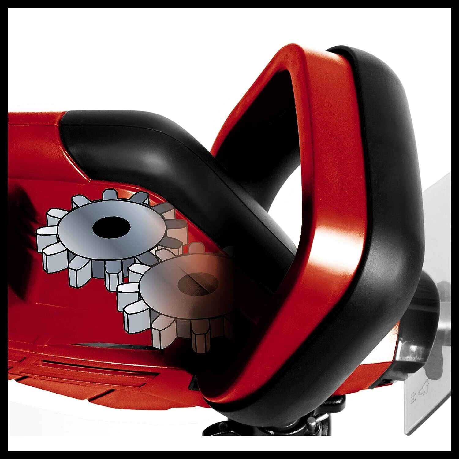 18V Cordless Hedge Trimmer with Laser-Cut Diamond-Ground Steel Blades for Smooth, Precision Trimming