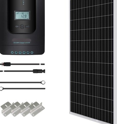 Solar Panel Kit 12V Solar Off-grid System for Houses, Campervan