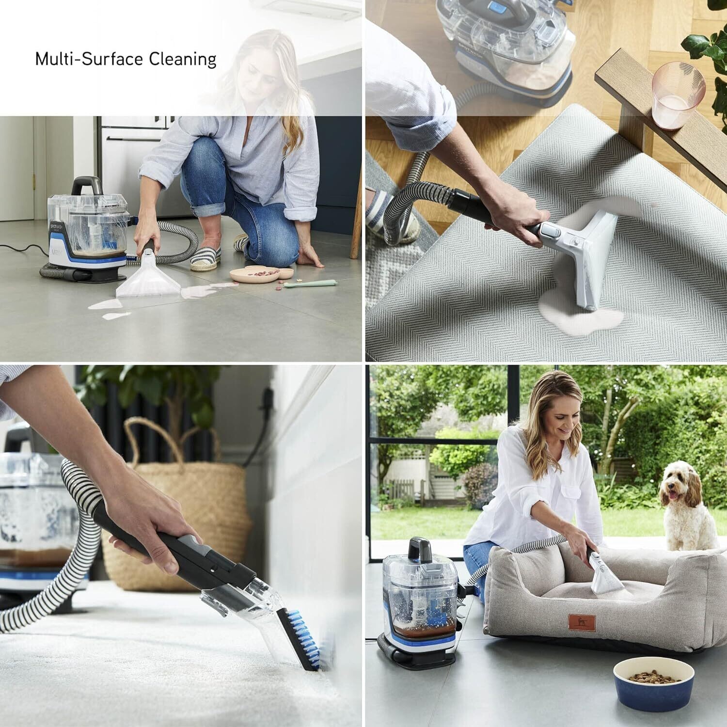 Commercial SpotWash Duo Spot Cleaner - Removes Spills, Stains, and Pet Messes Effortlessly