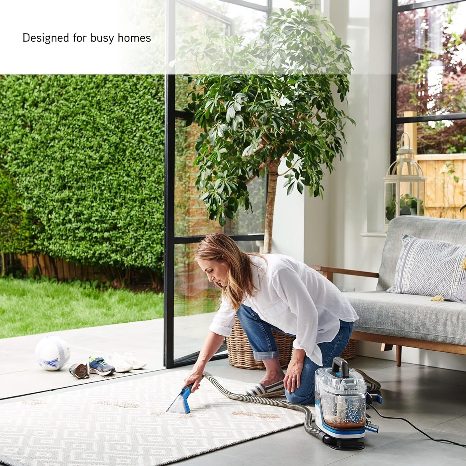 Commercial SpotWash Duo Spot Cleaner - Removes Spills, Stains, and Pet Messes Effortlessly