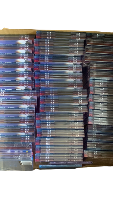 4-Pack Printable DVD+R Discs - 1.46GB/30min Capacity for Custom Labeling and Printing