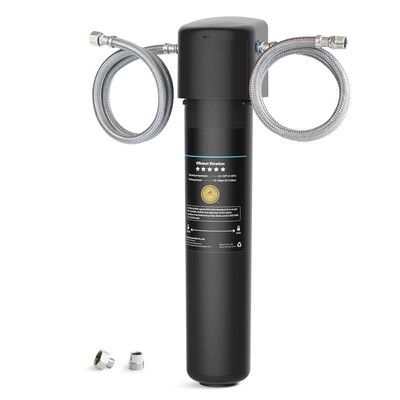 15UA Under Sink Water Filter, 60K Liters High Capacity Water Filter System Direct Connect to Kitchen Faucet