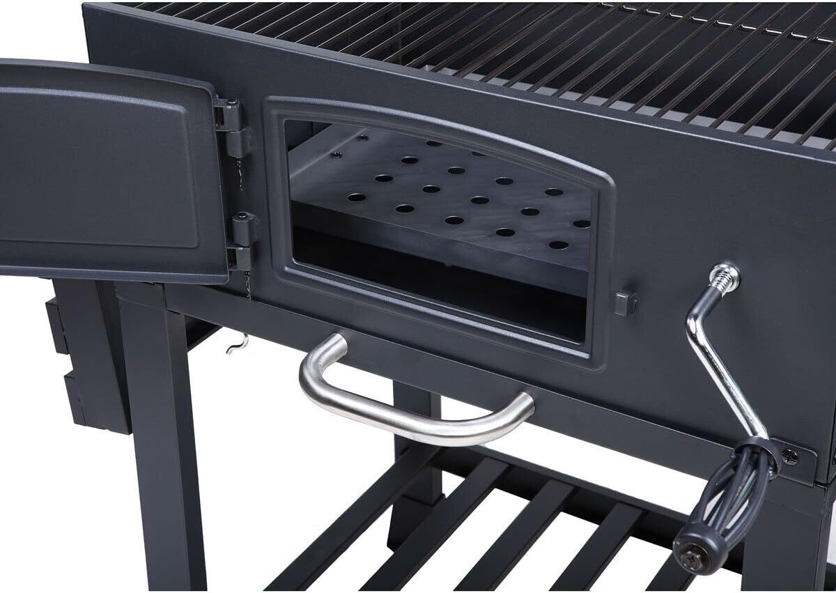 Outdoor XL Smoker Barbecue Charcoal Portable BBQ Grill Garden