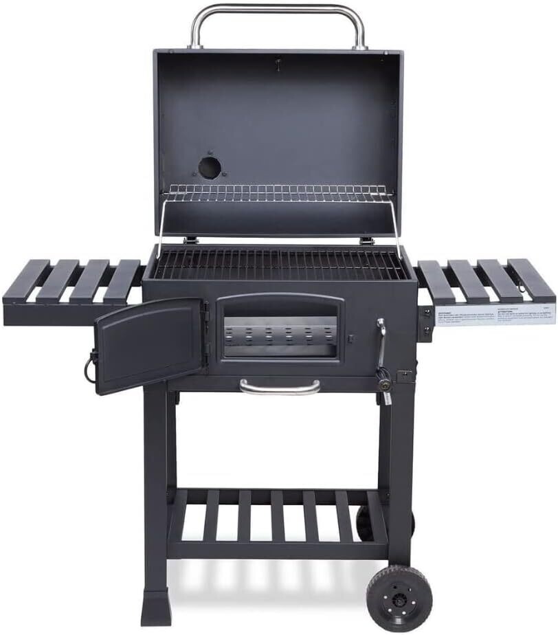 Outdoor XL Smoker Barbecue Charcoal Portable BBQ Grill Garden