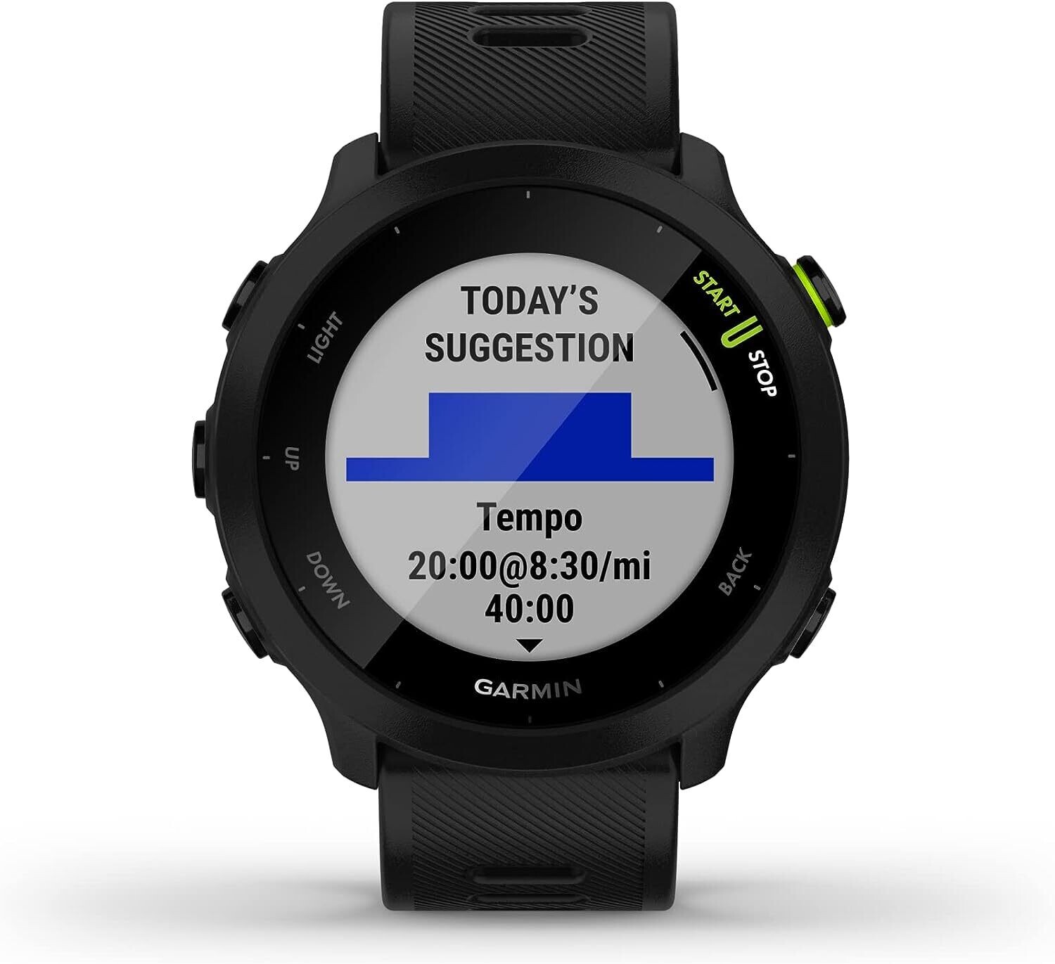 55 GPS Running Smartwatch with Training Guidance – Ideal for Running, Fitness Tracking, and Health Monitoring