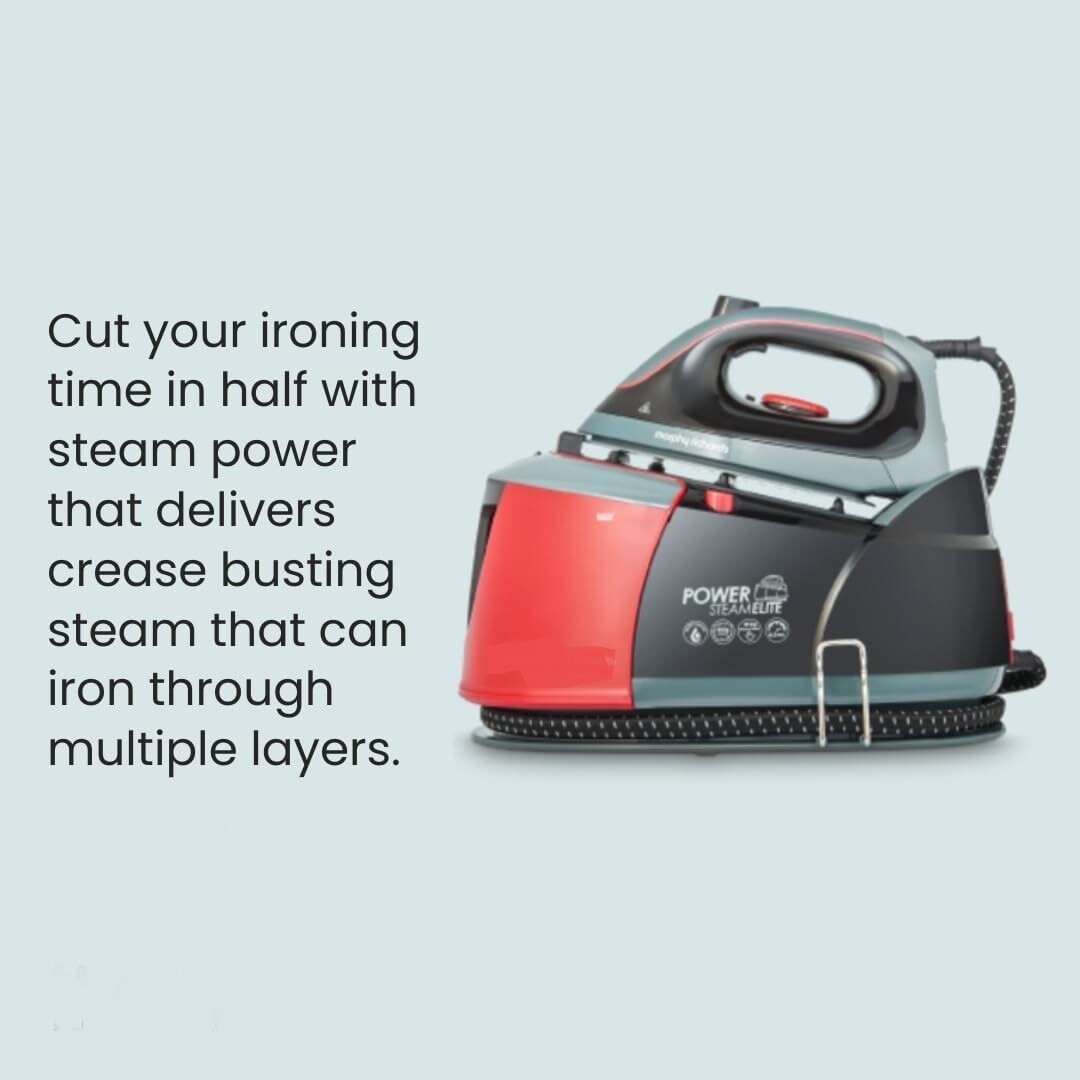 Steam Generator Iron Power Steam Elite With Auto Clean And Safety Lock,