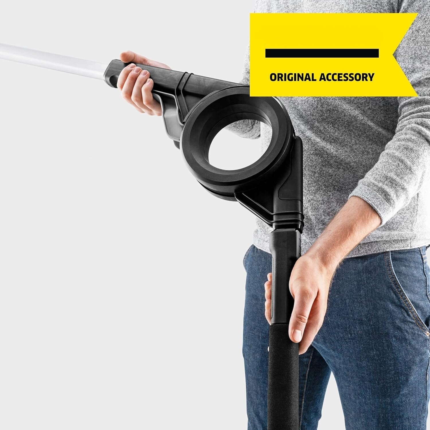 Spray Lance High-Pressure Washer Accessory, 4 Telescopic Black