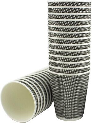 Disposable Hot Coffee Cups for Takeaway Drinks – Leak-Proof, Insulated Cups for Coffee, Tea, and Hot Beverages