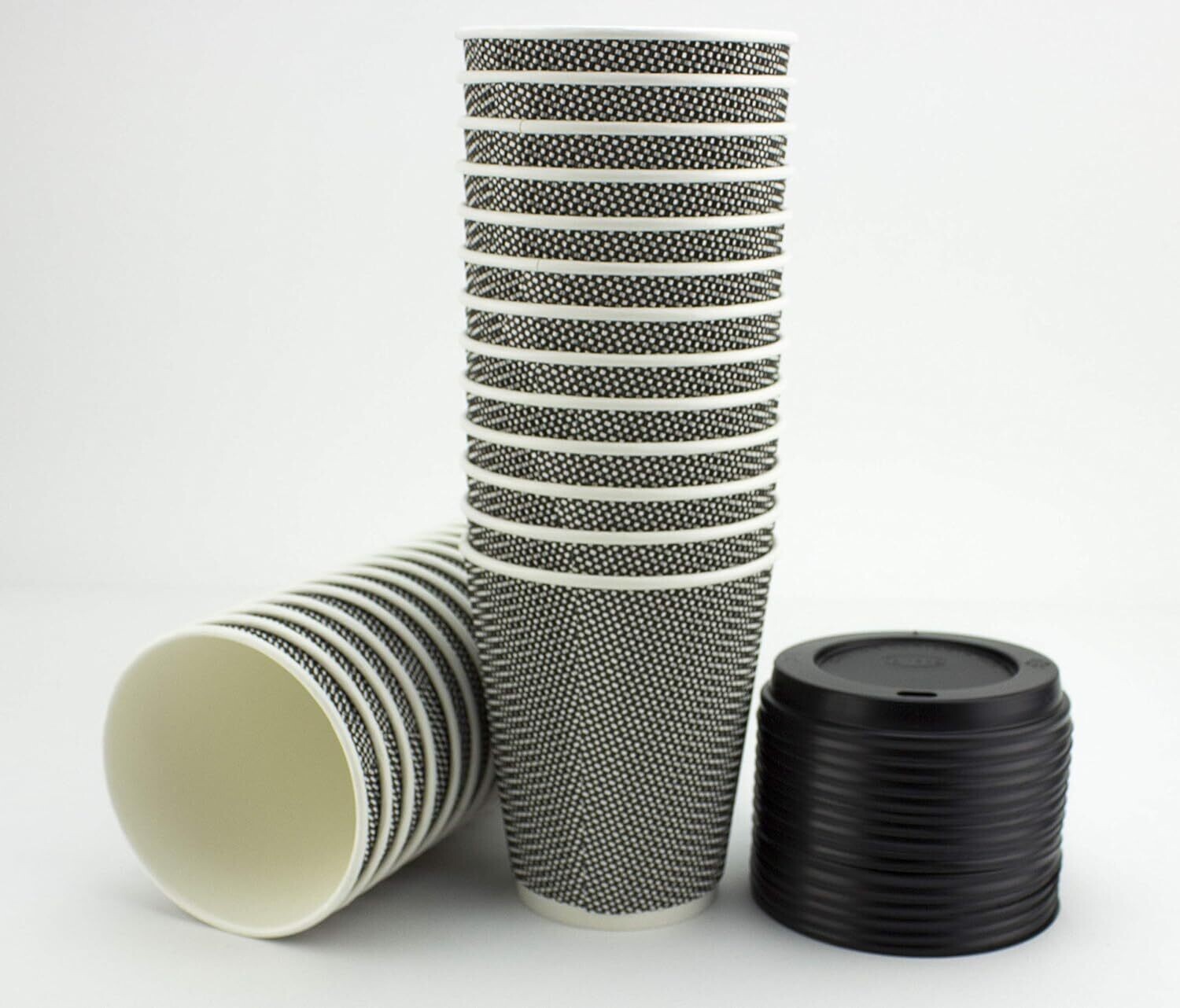 Disposable Hot Coffee Cups for Takeaway Drinks – Leak-Proof, Insulated Cups for Coffee, Tea, and Hot Beverages