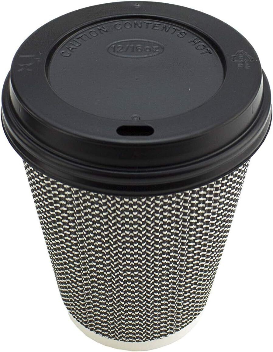 Disposable Hot Coffee Cups for Takeaway Drinks – Leak-Proof, Insulated Cups for Coffee, Tea, and Hot Beverages
