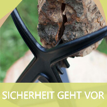 Kindle Quick Manual Log Splitting Tool - Steel Chisel Tip Splits Firewood Easily &amp; Safely