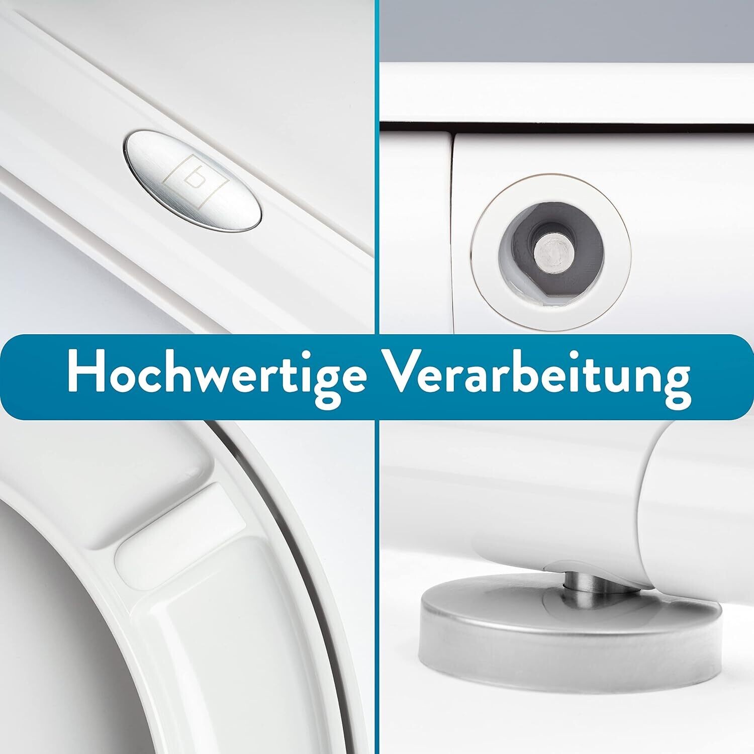Toilet Seat with Quick-Release Function and Soft-Close Mechanism