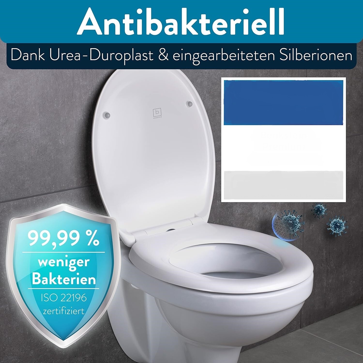Toilet Seat with Quick-Release Function and Soft-Close Mechanism