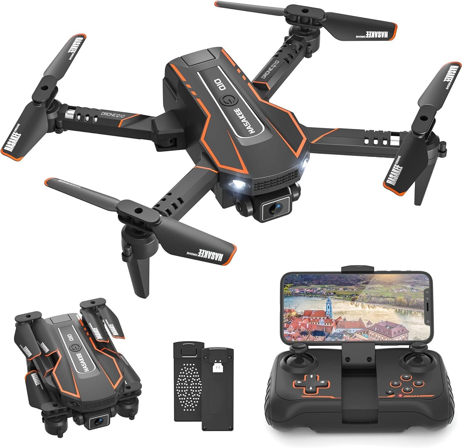 RC Drone Quadcopter with FPV WiFi Transmission and Camera HD 720P for Children