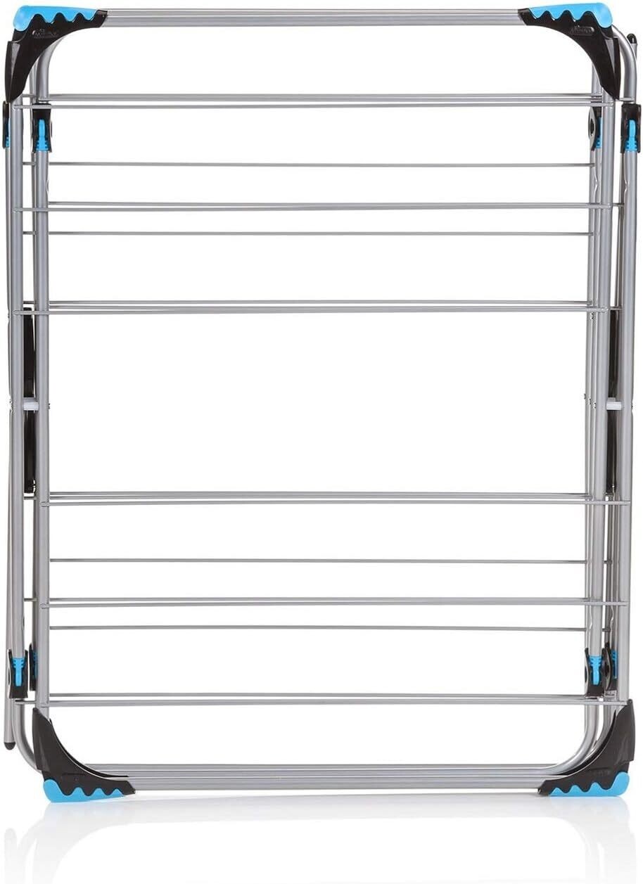 3-Tier Clothes Laundry Dryer Rack - Spacious, Foldable Drying Rack for Indoor and Outdoor Use - Sturdy, Space-Saving Design for Drying Clothes, Towels, and Linens - Ideal for Homes, Apartments