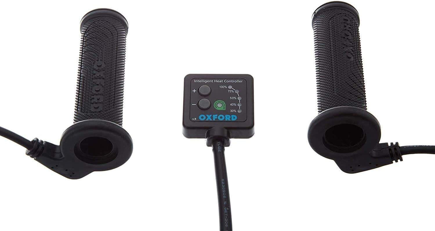 Premium Heated Motorcycle Grips with Adjustable Temperature Control – Advanced Sport Design