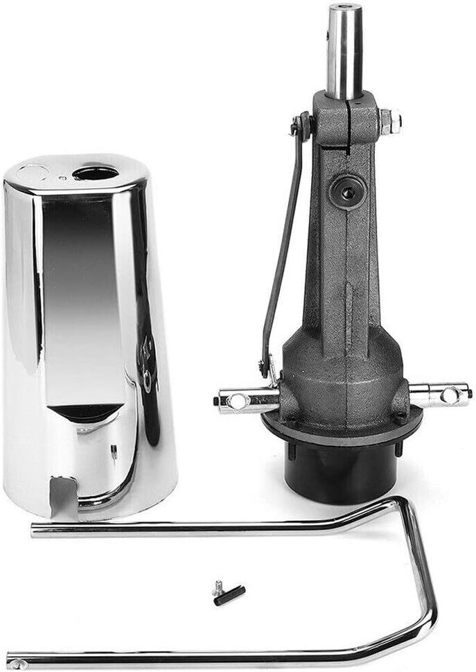 Premium Replacement Hydraulic Pump Cylinder for Metal Barber Chair – Heavy-Duty Adjustable Hydraulic Lift Mechanism for Salon and Barber Shop Chairs – Easy Installation and Durable Design
