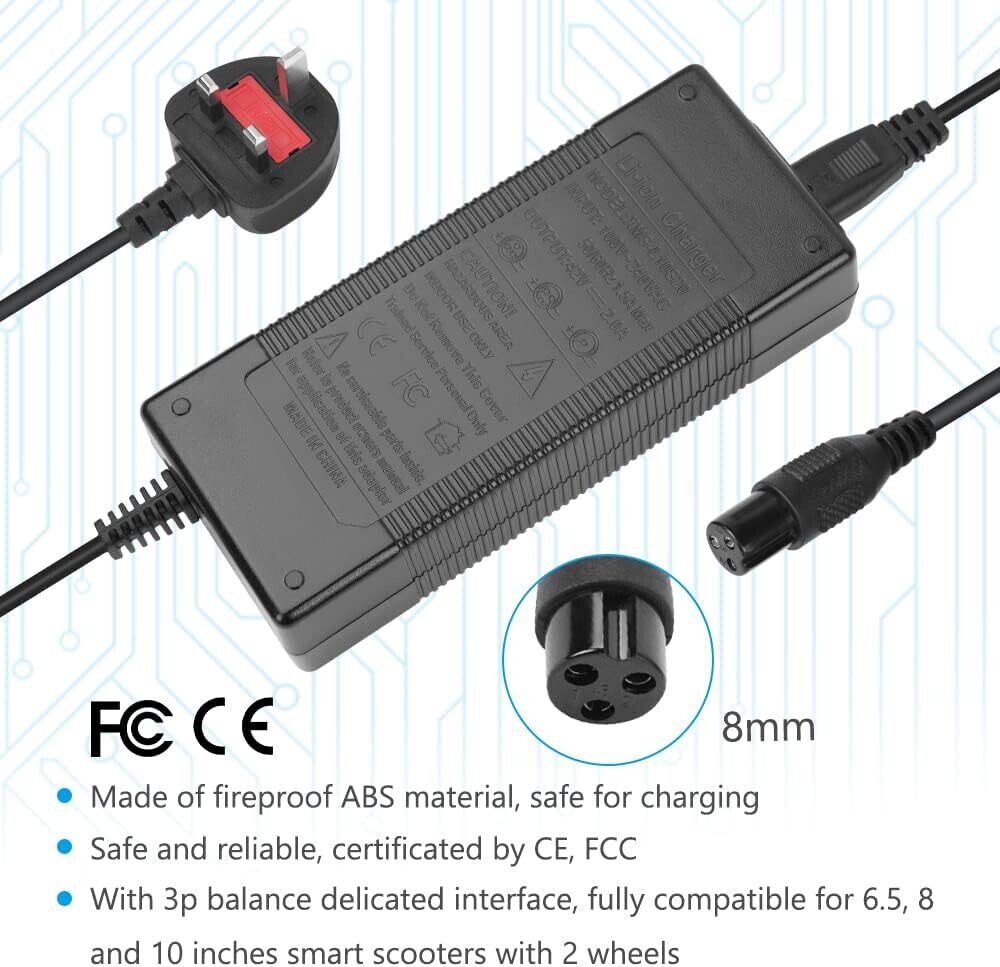 Scooter Charger Power Adapter Hoverboard Charger
