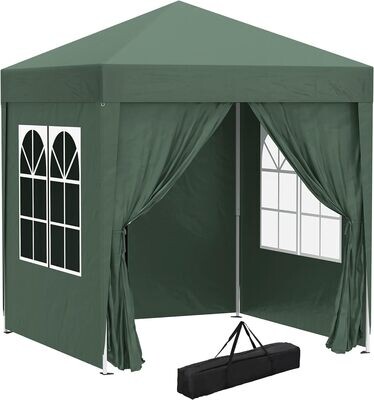 2x2m & 3x3m Fully Waterproof, All-Weather Pop-Up Gazebos Perfect for Outdoor Parties and Camping
