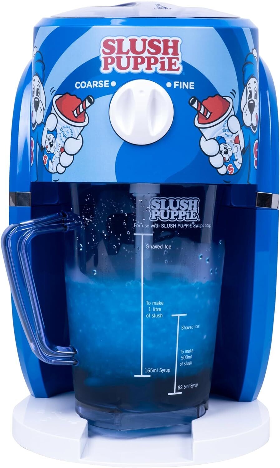 Ice Cream Cone Maker and Slush Puppies Shaver, Produces Up to 1 Litre of Delectable Slushy for Refreshing Treats