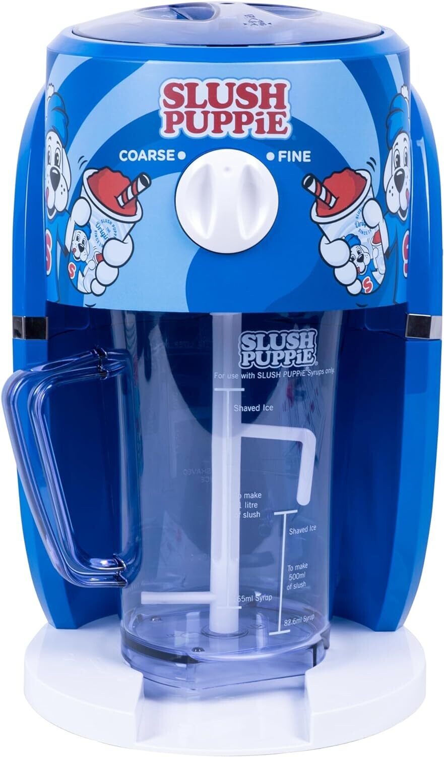 Ice Cream Cone Maker and Slush Puppies Shaver, Produces Up to 1 Litre of Delectable Slushy for Refreshing Treats