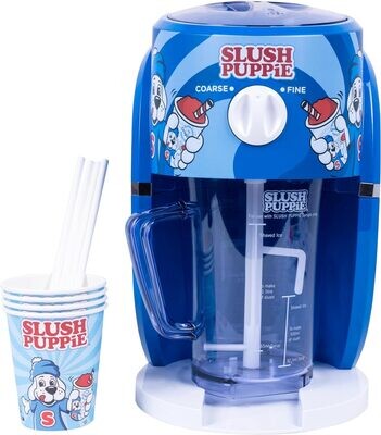Ice Cream Cone Maker and Slush Puppies Shaver, Produces Up to 1 Litre of Delectable Slushy for Refreshing Treats