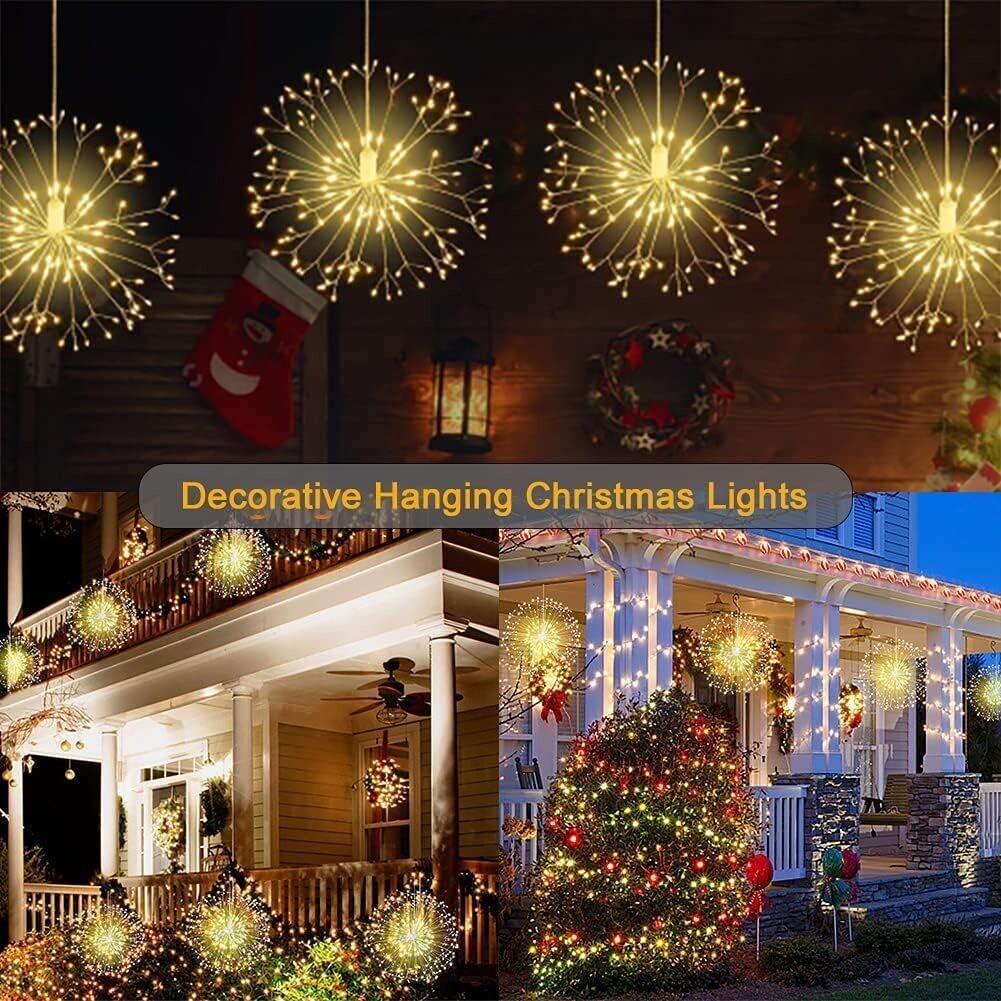 Battery Powered 8 Modes Fairy Lights – Flexible String Lights for Indoor and Outdoor Decor