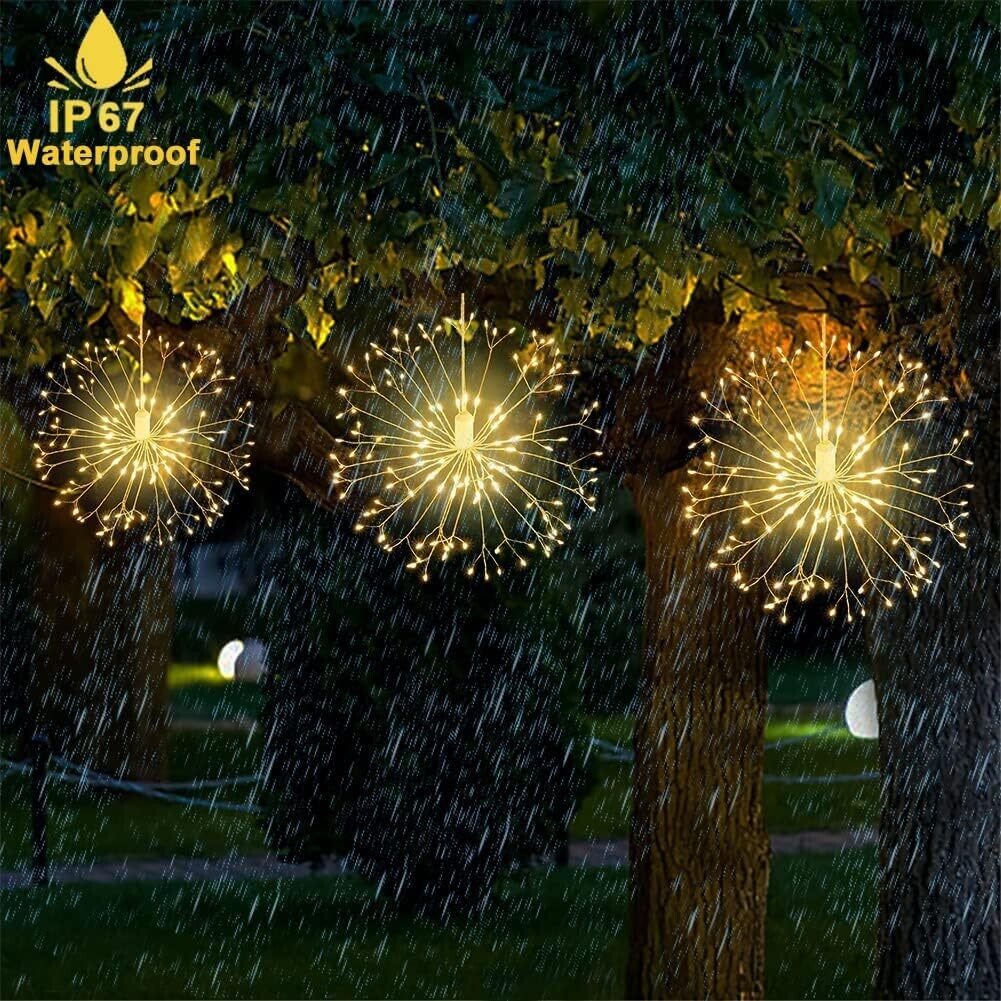 Battery Powered 8 Modes Fairy Lights – Flexible String Lights for Indoor and Outdoor Decor