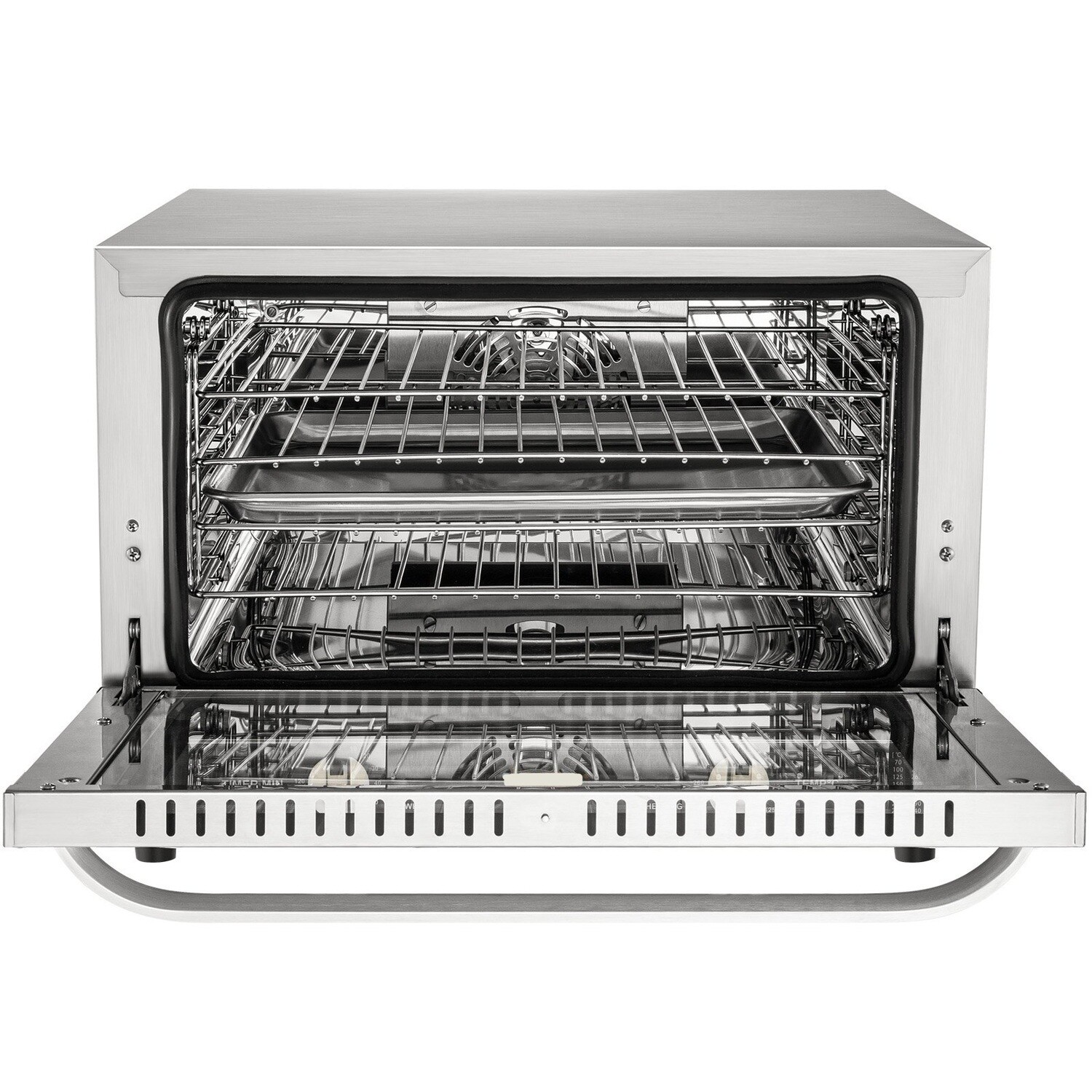 4-Tier Convection Oven with Spray Function - Intelligent Control Panel, Countertop Toaster Oven with Air Fryer Capability, Temperature Range 0-350°C for Versatile Cooking in Your Kitchen