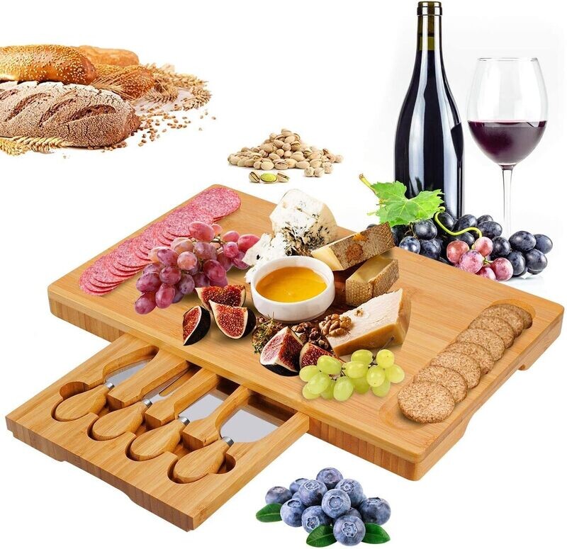 Cheese Board for Cutting Fruit, Food, and Charcuterie