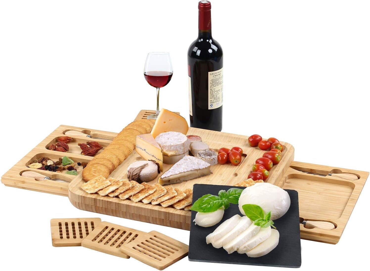 Cheese Board for Cutting Fruit, Food, and Charcuterie
