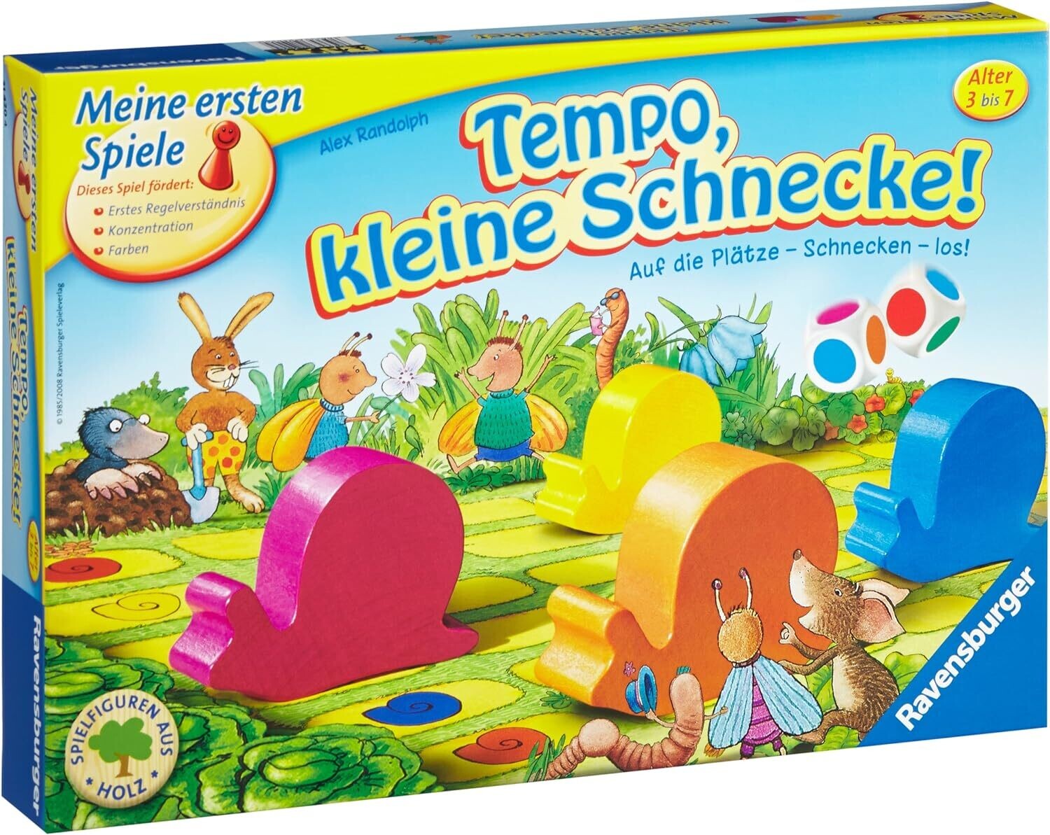 Small snail game - first games / children&#39;s game from 3 years of age
